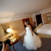 невеста в номере отеля Ритц-Карлтон, Москва